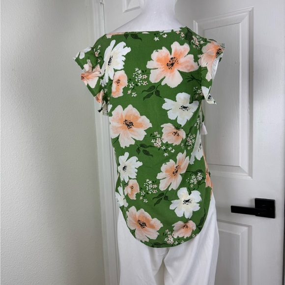Gilligan and O'Malley Plush Multi-Colored Floral Belted SHORT Robe SZ XS. A33 - Picture 10 of 17
